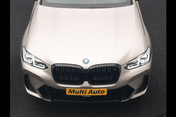 BMW iX3 M Sport 80 kWh 286pk Dealer O.H | Panodak | Adaptive Cruise | Camera | Lederen Sportstoelen Memory & Verwarmd | Sfeerverlichting | Blis | Apple Carplay | Navigatie | DAB | 19"L.M