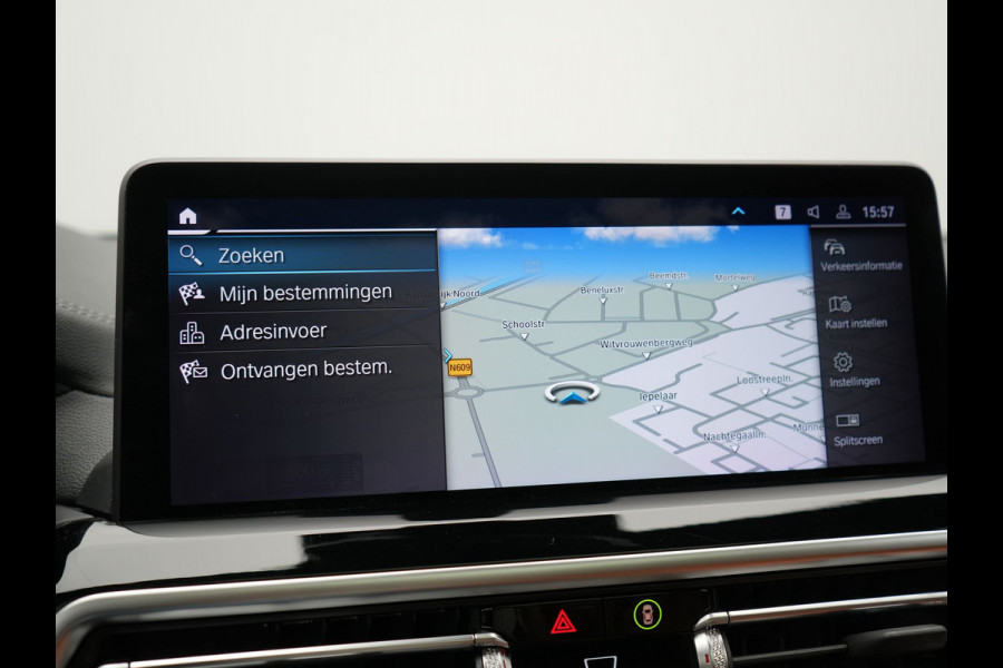 BMW iX3 M Sport 80 kWh 286pk Dealer O.H | Panodak | Adaptive Cruise | Camera | Lederen Sportstoelen Memory & Verwarmd | Sfeerverlichting | Blis | Apple Carplay | Navigatie | DAB | 19"L.M