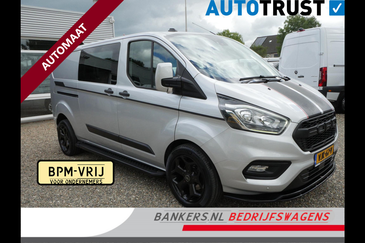 Ford Transit Custom 2.0 TDCI 170PK L2 Dubbel Cab Airco Camera Automaat Distributie is vervangen