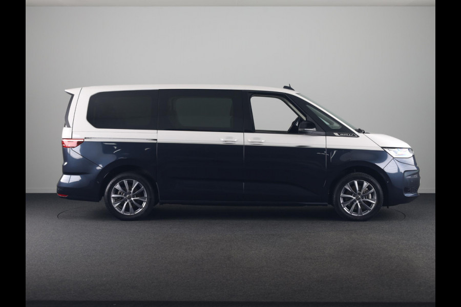 Volkswagen Multivan 1.5 eHybrid L2 Bulli Edition 4Motion 245 pk Automaat (DSG) | Verlengde garantie | Navigatie | Panoramadak | Parkeersensoren (Park assist) | Achteruitrijcamera | Matrix LED koplampen |