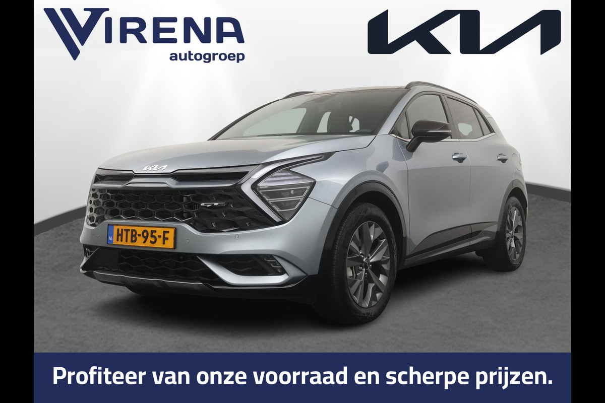 Kia Sportage 1.6 T-GDi Hybrid GT-Line - Schuif/kantel dak - Stoel & Stuurverarming - AppleCarplay - Android Auto - Sfeerverlichting - Bovag garantie