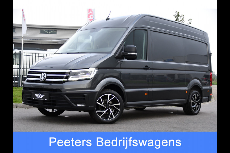 Volkswagen Crafter 35 2.0 TDI L3H3 Highline Cruise, Carplay, LED, Automaat, 177pk, Sensoren, Multimedia, Geveerde stoel, Uniek!