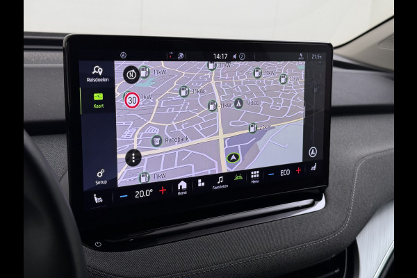 Škoda ENYAQ iV 204PK 80 SOH 92% Camera 3-Zone Ecc Stoel+Stuurverwarming Elek.Achterklep Navi Apple Carplay Android Auto Keyless advanced Pdc Comfort+Klimaat Plus P-Assist Isofix Privacy Glas Lmv DAB Rijstrooksensor 1e Eigenaar Dealeronderhouden