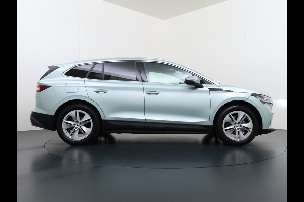 Škoda ENYAQ iV 204PK 80 SOH 92% Camera 3-Zone Ecc Stoel+Stuurverwarming Elek.Achterklep Navi Apple Carplay Android Auto Keyless advanced Pdc Comfort+Klimaat Plus P-Assist Isofix Privacy Glas Lmv DAB Rijstrooksensor 1e Eigenaar Dealeronderhouden