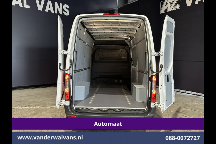 Mercedes-Benz Sprinter 317 CDI 170pk 9G-Tronic Automaat L2H2 Euro6 Airco | Camera | Navigatie | Cruisecontrol Chauffeursstoel, Stoelverwarming, 270 Graden Achterdeuren,  Bijrijdersbank