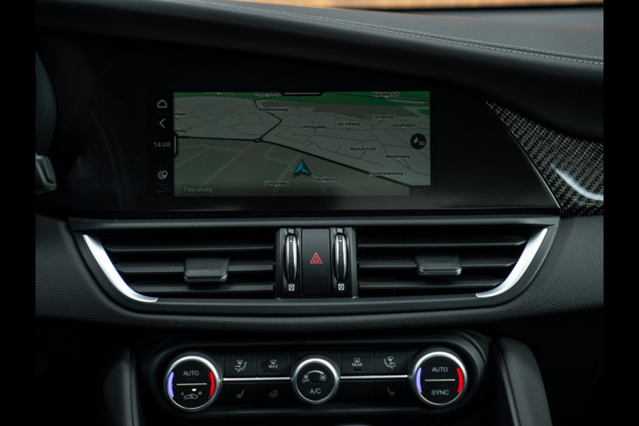 Alfa Romeo Giulia 2.9 V6 Quadrifoglio | Harman/Kardon | Adapt. cruise | Carplay | Carbon stuur