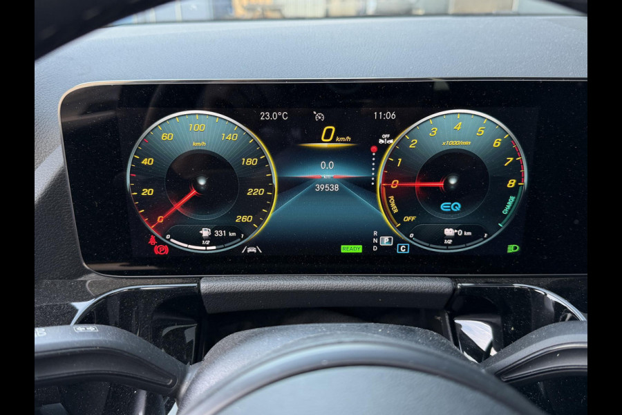 Mercedes-Benz B-Klasse 250 e 17"/SOH 100%/Leder/Panoramadak/Matrix LED/Keyless/Stoelverwarming/Sfeerverlichting/Camera/PDC v+a/