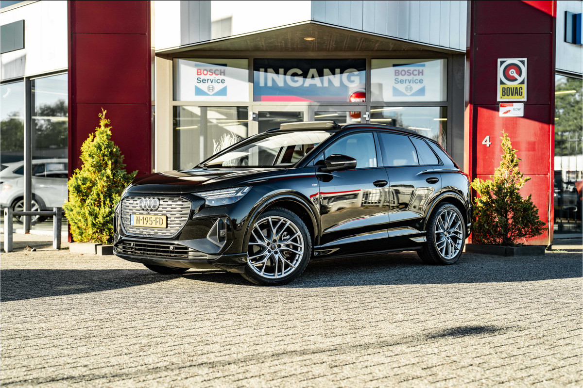 Audi Q4 e-tron | 3 Jaar garantie op HV-batterij | 40 Launch edition S Competition 77 kWh