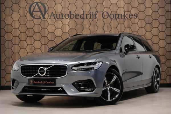 Volvo V90 2.0 T5 R-Design *59dkm* |Wegklapbare Trekhaak| Nieuwstaat!! Leder/Alcantara Camera/Navigatie