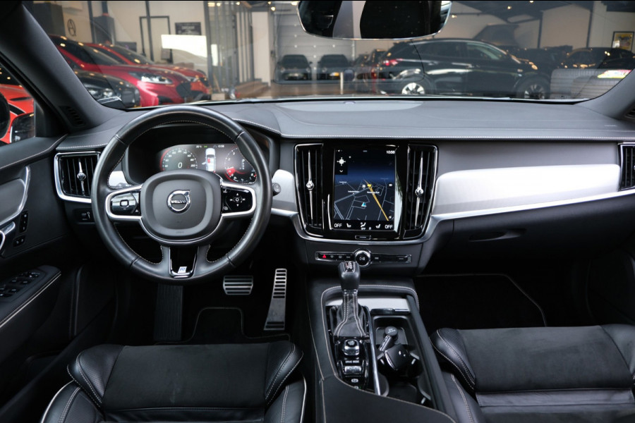 Volvo V90 2.0 T5 R-Design *59dkm* |Wegklapbare Trekhaak| Nieuwstaat!! Leder/Alcantara Camera/Navigatie