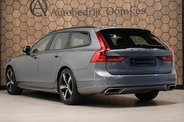Volvo V90 2.0 T5 R-Design *59dkm* |Wegklapbare Trekhaak| Nieuwstaat!! Leder/Alcantara Camera/Navigatie