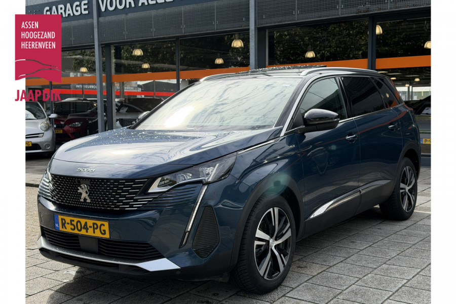 Peugeot 5008 BWJ 10-2022 | 1.2T 131PK GT | PANO DAK | EL KOFFERKLEP | CLIMA | NAVI | CARPLAY |  PDC | PRIVACY GLASS | LED |