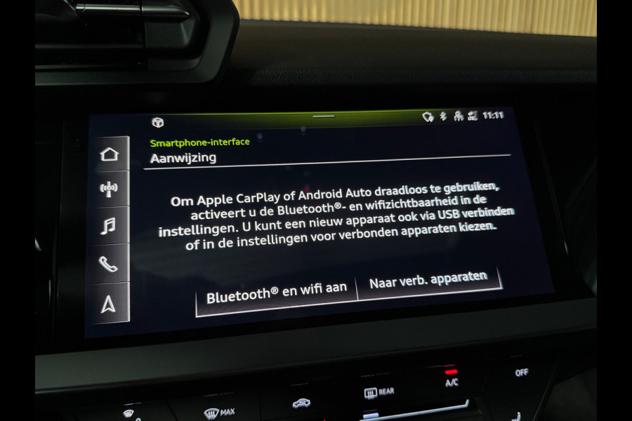 Audi A3 Limousine 35 TFSI Advanced edition PANORAMADAK|CRUISCONTROL|TREKHAAK|17INCH|STOELVERWARMING