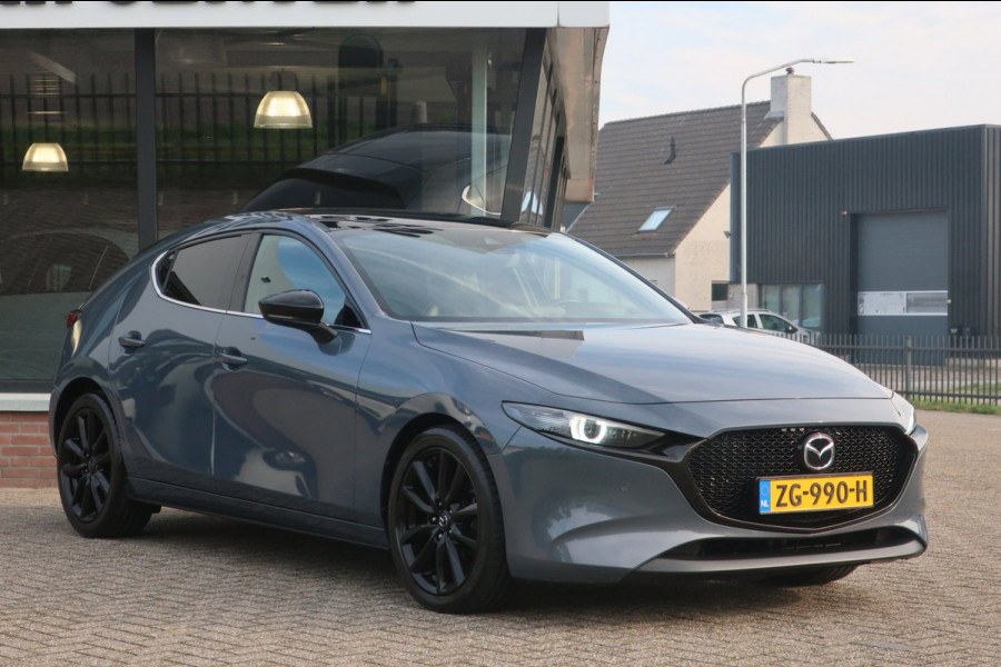 Mazda 3 2.0 e-SkyActiv-G M Hybrid 122 Luxury. LED_ACC_Stuur.V_HeadUP.