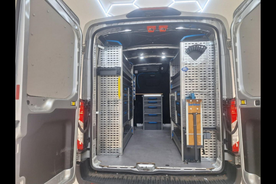 Ford Transit 350 2.0 TDCI L2H2 Trend | Volledig Ingerichte Laadruimte | Omvormer 12V / 230V | Airco |