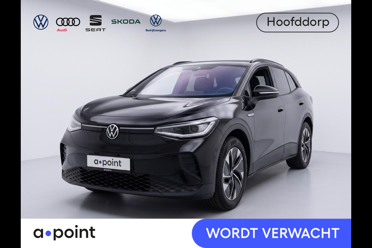 Volkswagen ID.4 Pro 77 kWh 204 pk | Warmtepomp | Navigatie | Panoramadak | Trekhaak (wegklapbaar) | Parkeersensoren (Park assist) | Rondomzicht camera | Verwarmde voorruit | Head up display | Stoelverwarming