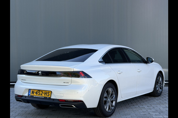 Peugeot 508 BWJ 2021 | 1.2T 131PK Allure AUTOMAAT | CLIMA | LED | STOELVERW | NAVI | LEDER/STOF | AGR | CARPLAY | PRIVACY GLASS | PDC 2X |