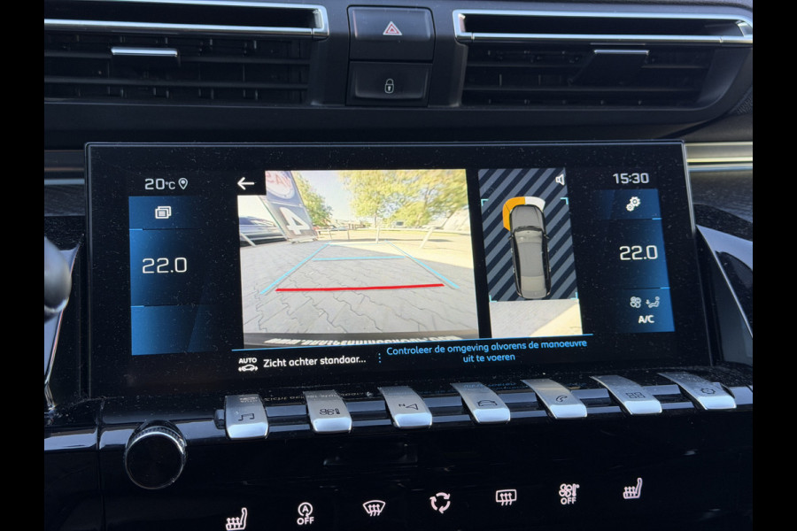 Peugeot 508 BWJ 2021 | 1.2T 131PK Allure AUTOMAAT | CLIMA | LED | STOELVERW | NAVI | LEDER/STOF | AGR | CARPLAY | PRIVACY GLASS | PDC 2X |