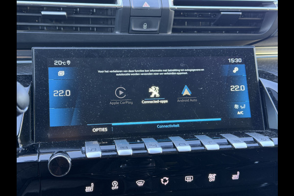 Peugeot 508 BWJ 2021 | 1.2T 131PK Allure AUTOMAAT | CLIMA | LED | STOELVERW | NAVI | LEDER/STOF | AGR | CARPLAY | PRIVACY GLASS | PDC 2X |