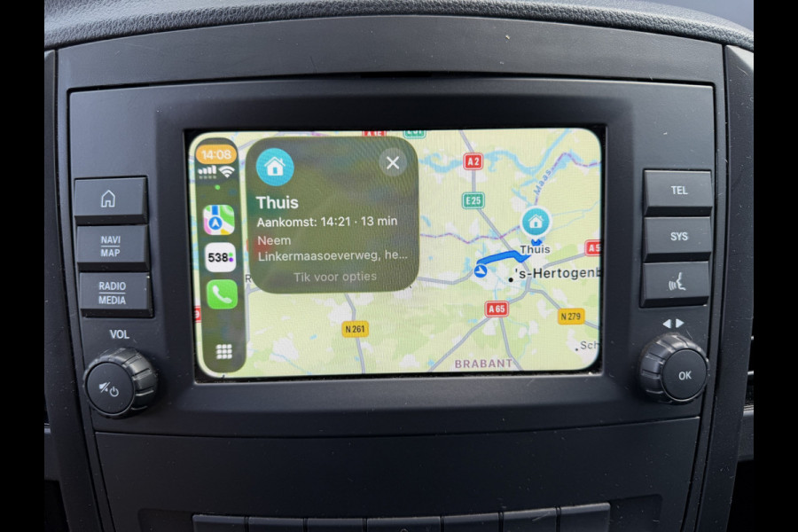 Mercedes-Benz Vito-EVito 116PK Extra Lang 41 kWh CarPlay/Navigatie Systeem/Achteruitrijcamera