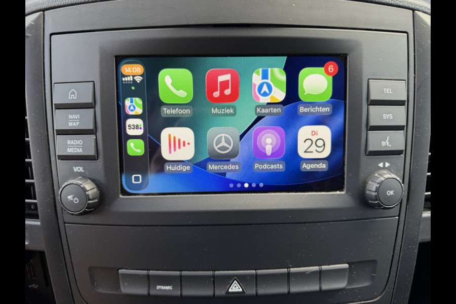 Mercedes-Benz Vito-EVito 116PK Extra Lang 41 kWh CarPlay/Navigatie Systeem/Achteruitrijcamera