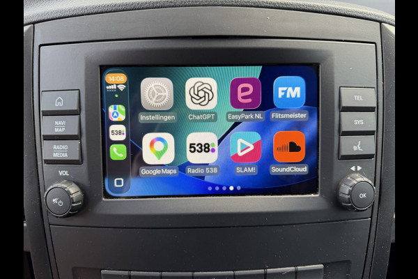 Mercedes-Benz Vito-EVito 116PK Extra Lang 41 kWh CarPlay/Navigatie Systeem/Achteruitrijcamera