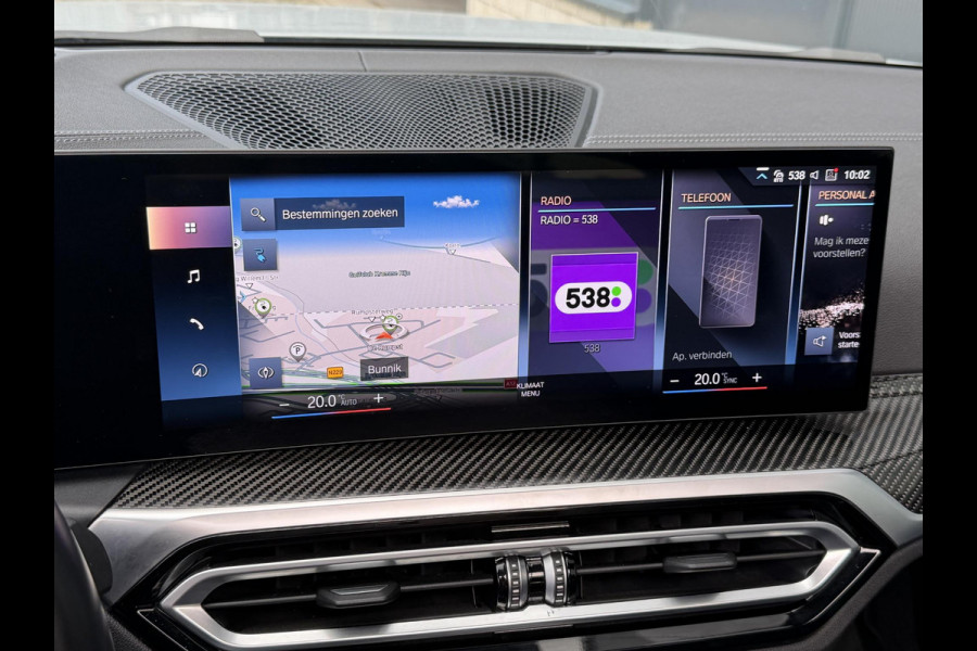 BMW i4 M50 High Executive 84 kWh 19"/SOH 99%/Schuif-kanteldak/Trekhaak/Leder + memory/Stoel + stuurverwarming/Harman Kardon/Dodehoek/Adaptieve cruise/Keyless/360 camera
