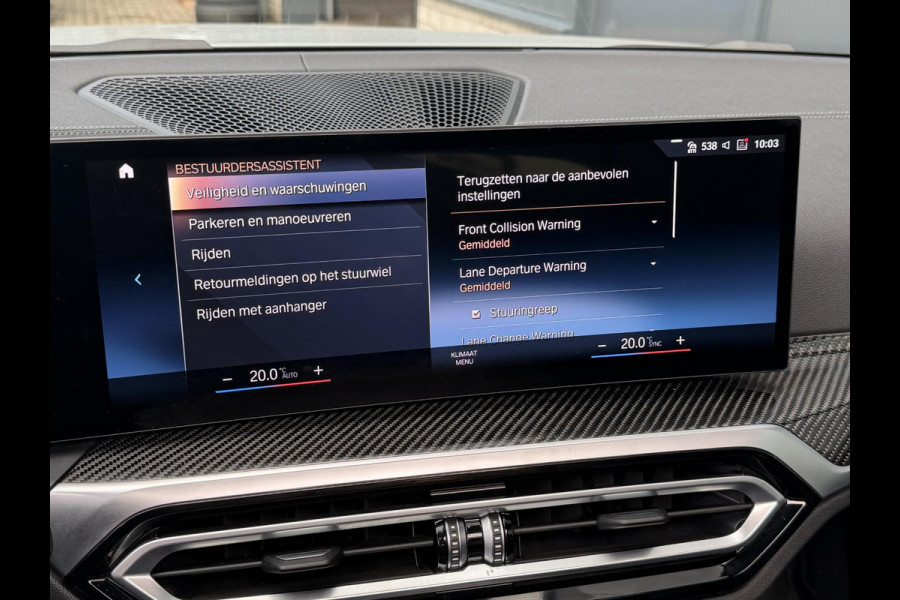 BMW i4 M50 High Executive 84 kWh 19"/SOH 99%/Schuif-kanteldak/Trekhaak/Leder + memory/Stoel + stuurverwarming/Harman Kardon/Dodehoek/Adaptieve cruise/Keyless/360 camera