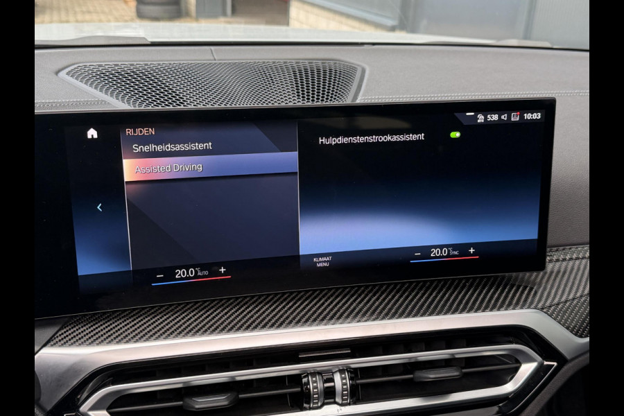 BMW i4 M50 High Executive 84 kWh 19"/SOH 99%/Schuif-kanteldak/Trekhaak/Leder + memory/Stoel + stuurverwarming/Harman Kardon/Dodehoek/Adaptieve cruise/Keyless/360 camera
