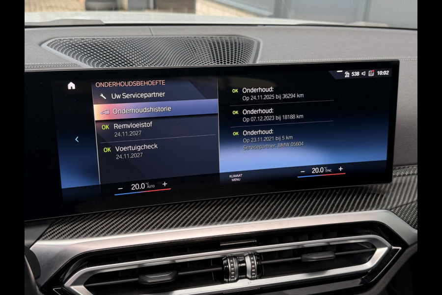 BMW i4 M50 High Executive 84 kWh 19"/SOH 99%/Schuif-kanteldak/Trekhaak/Leder + memory/Stoel + stuurverwarming/Harman Kardon/Dodehoek/Adaptieve cruise/Keyless/360 camera