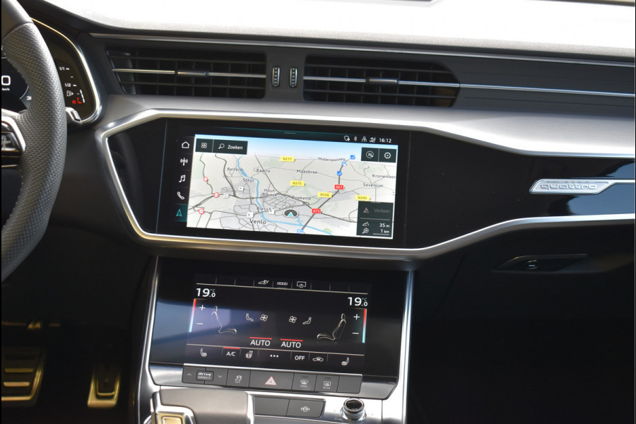 Audi A6 Avant 55 TFSI e Quattro 367 Pk S-Line SOH 98% Competition Navi Matrix Trekhaak 20 Inch