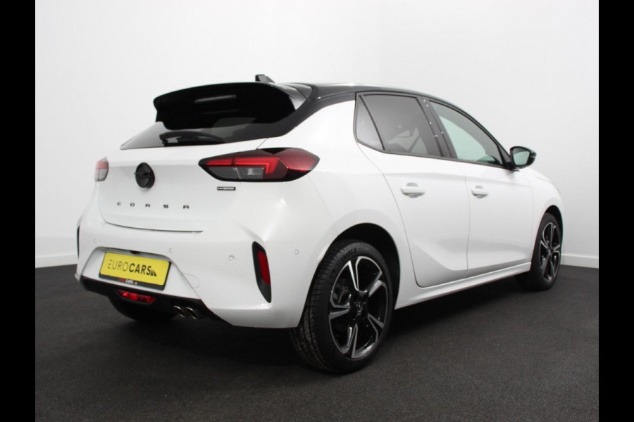 Opel Corsa 1.2 Turbo 136pk Automaat Hybrid GS Line Navigatie Apple Carplay/ Android Auto Camera Parkeersensoren Cruise Control Stoel- en stuurverwarming Lichtmetalen velgen Getinte ramen
