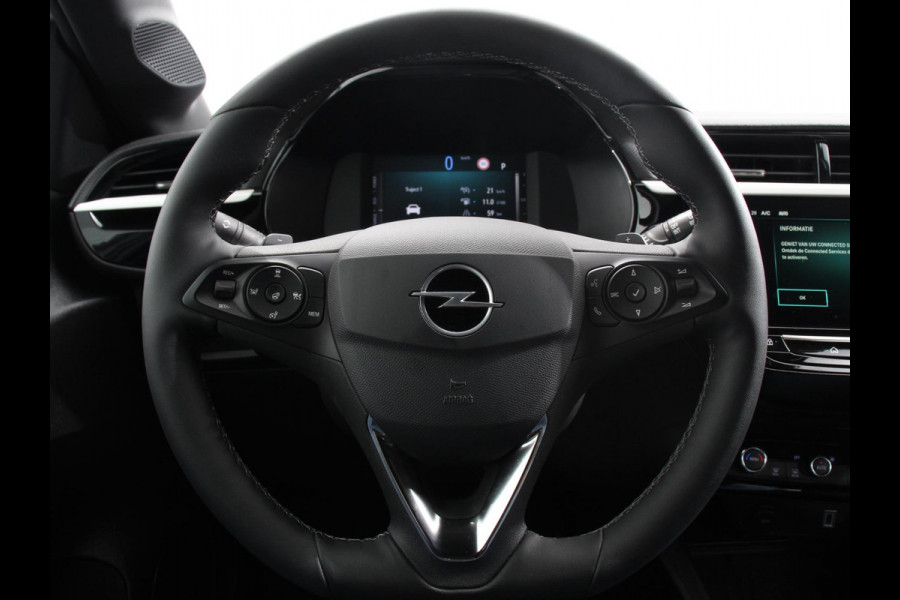 Opel Corsa 1.2 Turbo 136pk Automaat Hybrid GS Line Navigatie Apple Carplay/ Android Auto Camera Parkeersensoren Cruise Control Stoel- en stuurverwarming Lichtmetalen velgen Getinte ramen