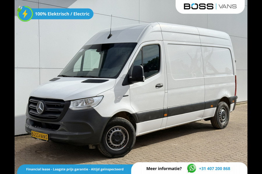 Mercedes-Benz eSprinter 312 55kWh L2H2 Elektrisch 168km WLTP 93.5% (SOH) 80kW Snelladen Climate Control Camera Laadkabel