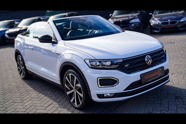 Volkswagen T-Roc Cabrio 1.5 TSI R-Line | Luxe Leder | Ruitjes leer | Trekhaak | Stoelverwarming | Facelift | Vlak R-line Stuur |