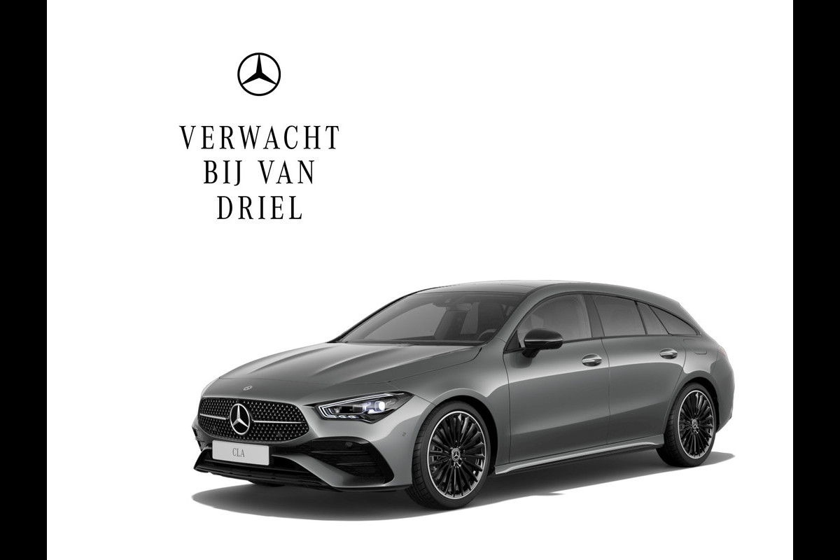 Mercedes-Benz CLA-Klasse Shooting Brake CLA 250 e Shooting Brake AMG line Night | Panorama 360 Distronic HUD Keyless Dodehoek