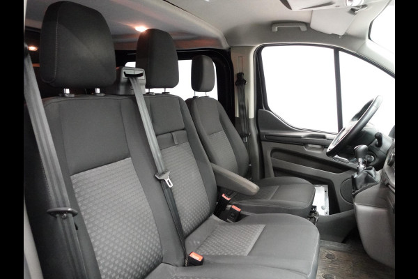 Ford Transit Custom 300 2.0 TDCI L2H1 Trend Dubbele Cabine Airco Bluetooth Navigatie Trekhaak