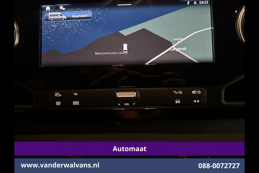 Mercedes-Benz Sprinter 317 CDI 170pk 9G-Tronic Automaat L2H2 Euro6 Airco | Camera | Navigatie | LED | Chauffeursstoel Cruisecontrol, Stoelverwarming, Parkeersensoren, Bijrijdersbank