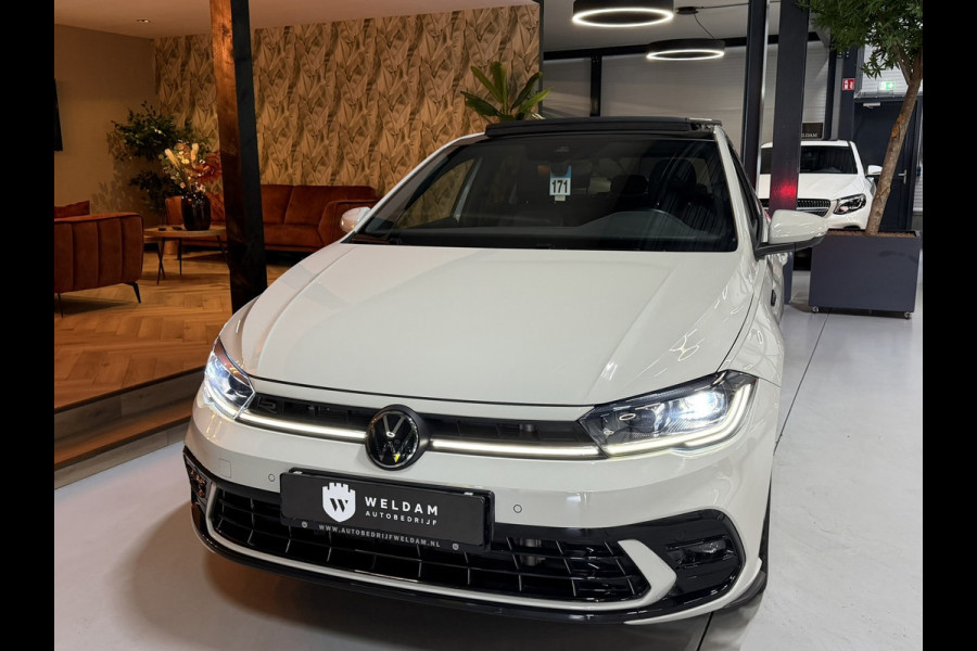 Volkswagen Polo 1.0 TSI R-Line Business Garanite|IQ Light|Pano|Virtual Cockpit|ACC|Camera|Navi|CarPlay|LED|Rijklaar