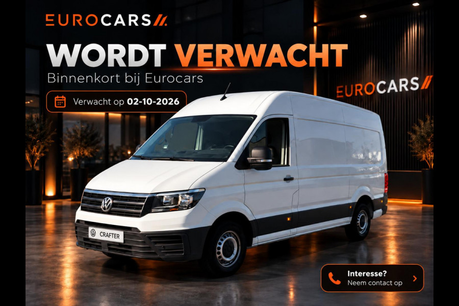 Volkswagen Crafter 35 2.0 TDI L3H2 Airco Cruise Control Camera Parkeersensoren Trekhaak