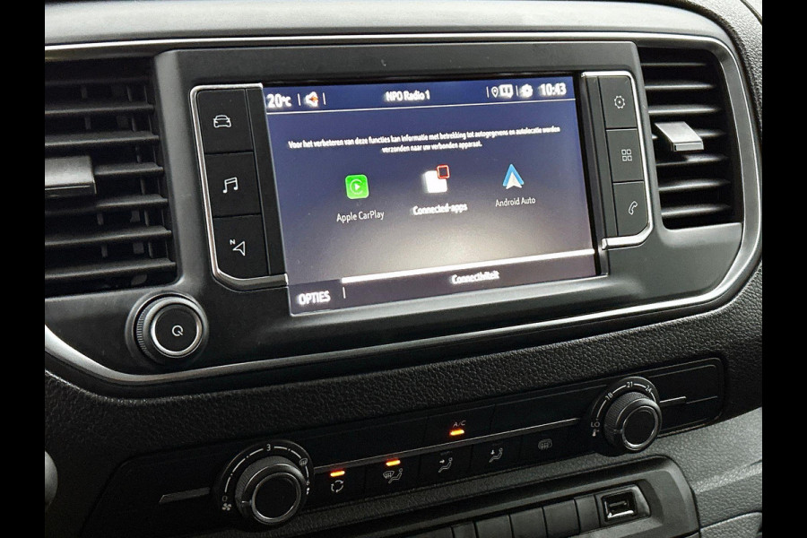 Opel Vivaro 145pk Automaat L3H1 Dubbele cabine Navigatie Camera Trekhaak Apple carplay Parkeersensoren Cruise control