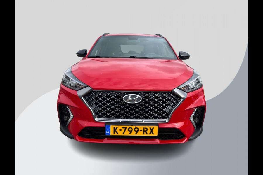 Hyundai Tucson 1.6 GDi N-line 132 PK | Stoelverwarming | Navigatie | Cruise Controle | Stuurwielverwarming | 18 inch lichtmetalen velgen | Alcantara