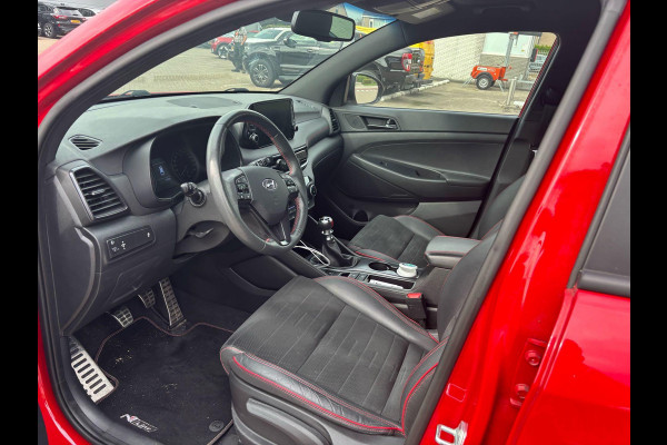 Hyundai Tucson 1.6 GDi N-line 132 PK | Stoelverwarming | Navigatie | Cruise Controle | Stuurwielverwarming | 18 inch lichtmetalen velgen | Alcantara