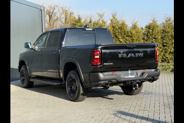 Dodge Ram 1500 3.0 420 PK REBEL PREMIUM / LUCHTVERING / 2025 MODEL / INCL PRINS LPG! / PANO / 360 CAMERA / TREKHAAK / 3500 KG AHG / NIGHT