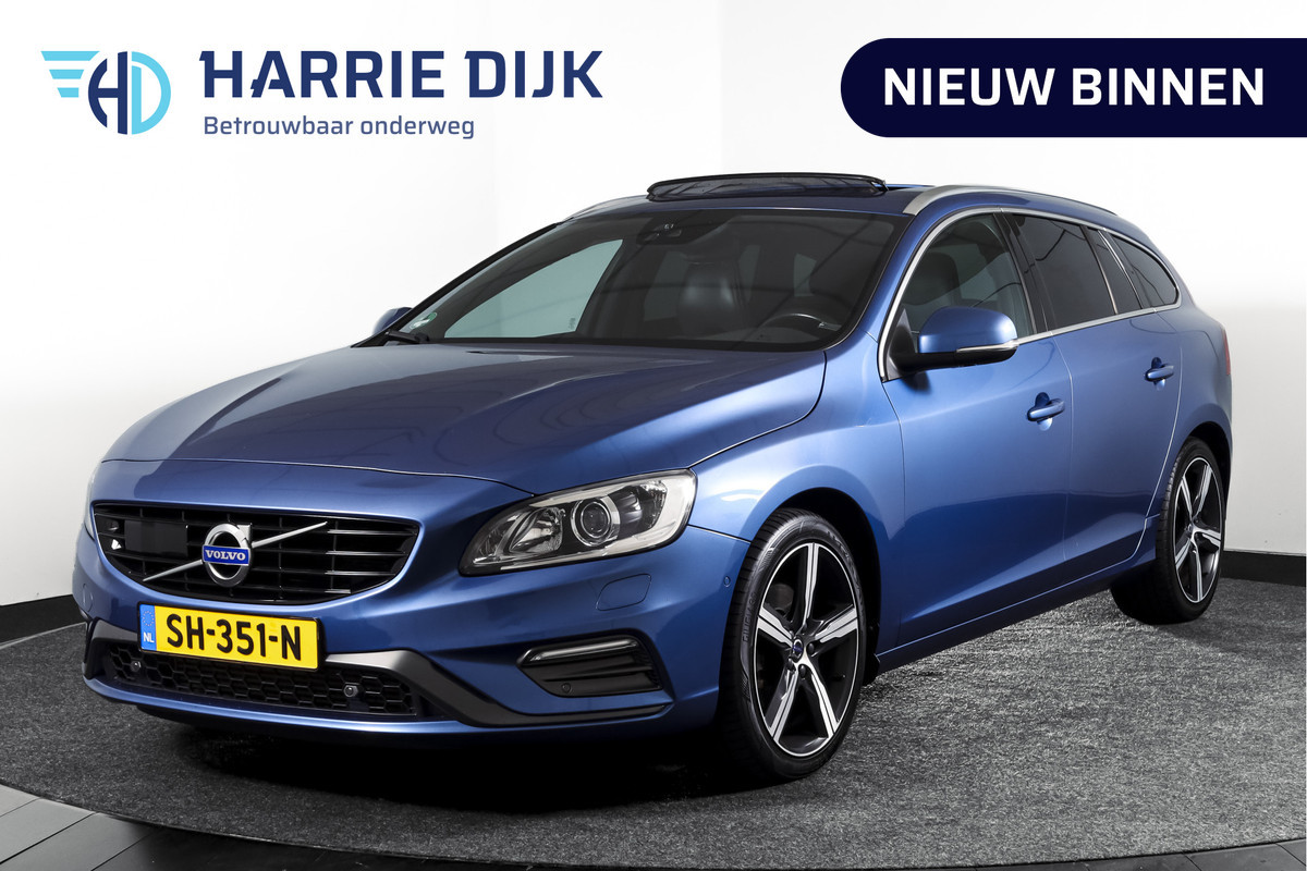 Volvo V60 2.0 T4 190 PK Business Sport - Automaat Org. NL. | S/K-Dak | Adapt. Cruise | Stoelverw. | Afn. Trekhaak | PDC | Camera | NAV | ECC | LM 18" |