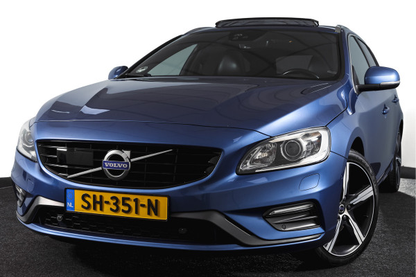 Volvo V60 2.0 T4 190 PK Business Sport - Automaat Org. NL. | S/K-Dak | Adapt. Cruise | Stoelverw. | Afn. Trekhaak | PDC | Camera | NAV | ECC | LM 18" |