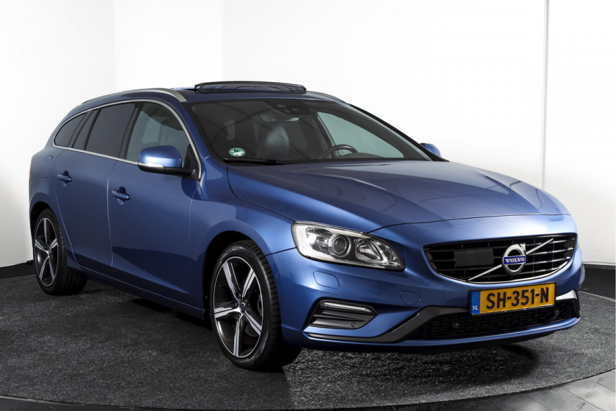 Volvo V60 2.0 T4 190 PK Business Sport - Automaat Org. NL. | S/K-Dak | Adapt. Cruise | Stoelverw. | Afn. Trekhaak | PDC | Camera | NAV | ECC | LM 18" |