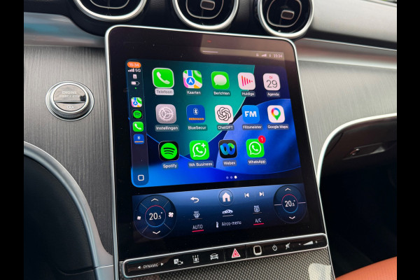 Mercedes-Benz C-Klasse 200 Luxury Line, 1e eigenaar, NAP, CarPlay, Leder, DISTRONIC, 18 inch