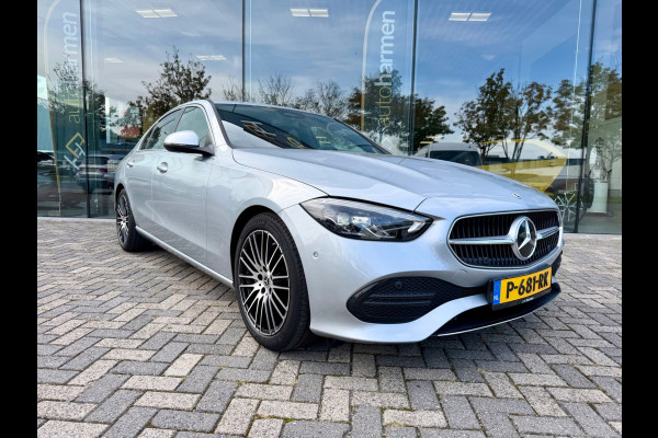 Mercedes-Benz C-Klasse 200 Luxury Line, 1e eigenaar, NAP, CarPlay, Leder, DISTRONIC, 18 inch
