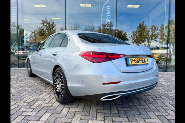 Mercedes-Benz C-Klasse 200 Luxury Line, 1e eigenaar, NAP, CarPlay, Leder, DISTRONIC, 18 inch